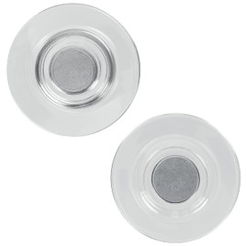 Nobo 1904116 Rare Earth Magnet - Clear (Pack of 4)