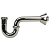 ProFlo PFPTB112 12-1/4" Adjustable Tubular P-Trap (1-1/2" X 1-1/2" Connections) - Chrome