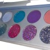 Trend Beauty Glitter Palette 10 Shades Multicolor High-Pigment Eyeshadow, New