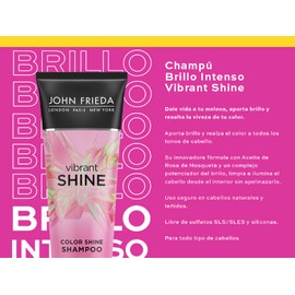 John Frieda Vibrant Shine Colour Shine Shampoo 250 ml