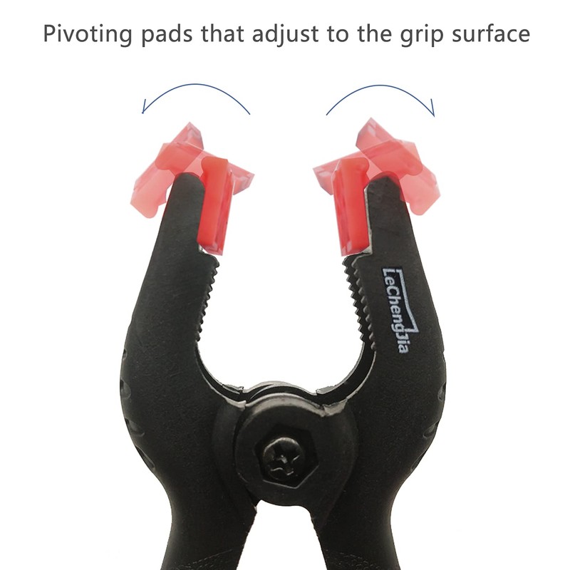 6 Pcs Spring Clamps, 4.5 Inch Plastic Spring Clamps,Heavy Duty
