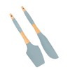 Silicone Cooking Utensils 6 Piece Silicone Utensil Set Durable Wooden