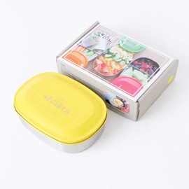 Takara Trading Shasta Stainless Steel Lunch Box, YL TWS-C-007, Width 6.5 x Height 4.7 x Depth 2.0 inches (16.5 x 12 x 5 cm)