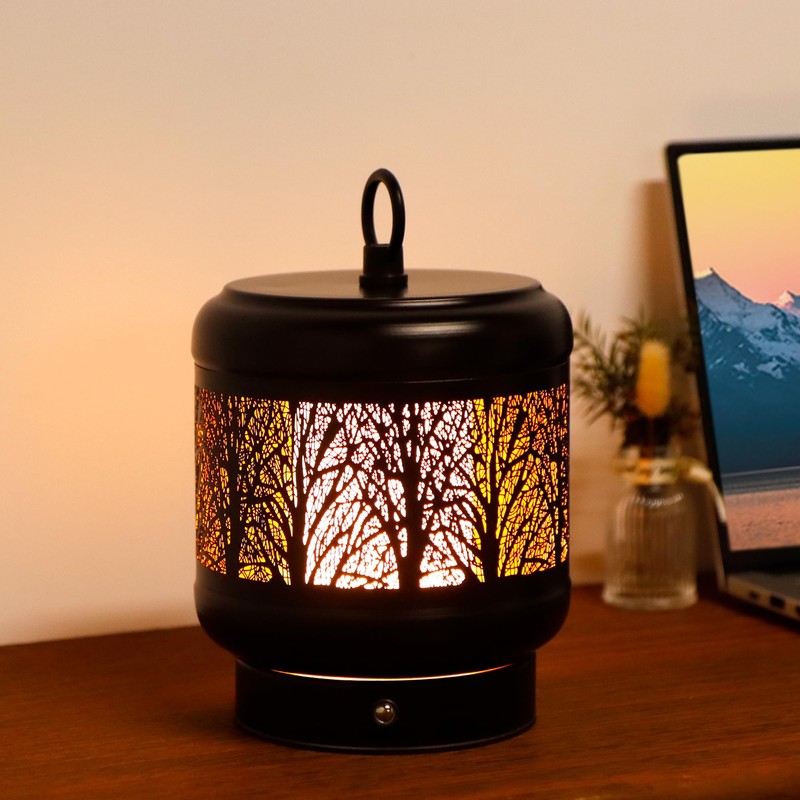 TRIROCKS Cordless Table Lamp 4000mAh Rechargeable Battery Operated Desk lamp