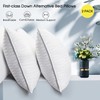 Basic Beyond King Size Bed Pillow - 2 Pack Hotel