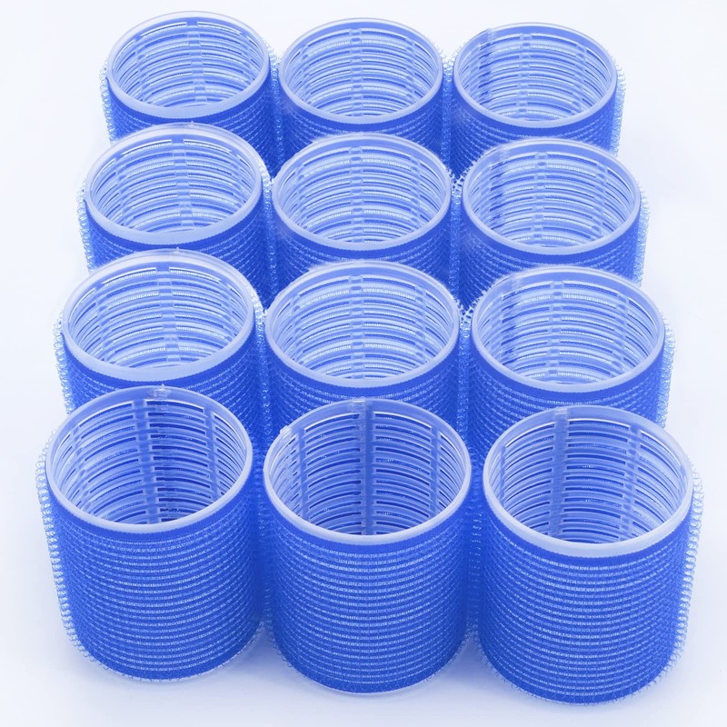 Hair Rollers, 12 Pack Self Grip Salon Hairdressing Curlers, Hair