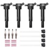 ENA Set of 4 Ignition Coil Pack with 4 Iridium