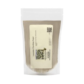 OliveNation Lavender Finishing Sugar - Lavender Infused Sugar for Baking, Edible Decoration, Garnish, 4 oz)