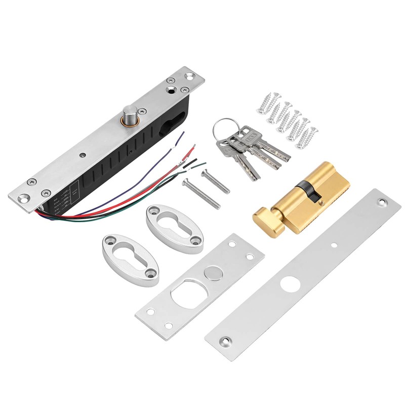 Electric Drop Bolt Lock Deadbolt Fail-Secure NO Mode 12V DC