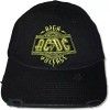 acdc AC/DC Mens AC DC High Voltage Distressed Hat Baseball