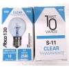 ABCO / Westinghouse (Lot of 10) NIGHT LIGHT BULB 10w