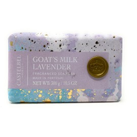 Castelbel Goats Milk Lavender Fragranced Soap Bar 10.5 Oz