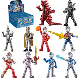 BLOKEES Ultraman | Galaxy Version 9pc PDQ Wave 7 | The Overture for Tomorrow | Action Figure Kits | Ages 9+