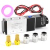 TAILONZ PNEUMATIC 1/2"NPT Solenoid Valve 4V410-15 12V/24V/110V/220V Single Coil Pilot-Operated