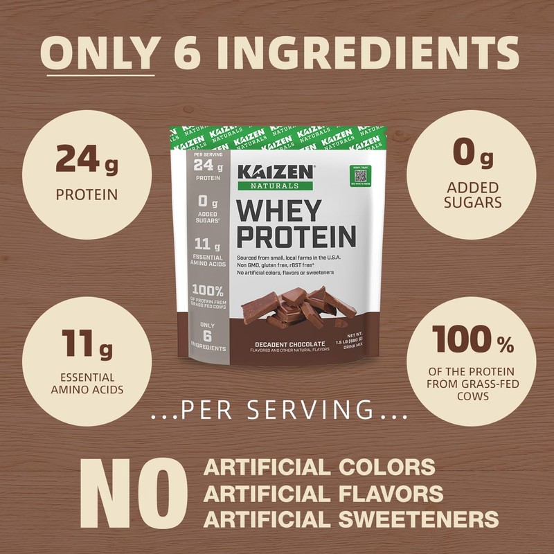 Whey Protein | Chocolate | 24g Protein | Grass fed
