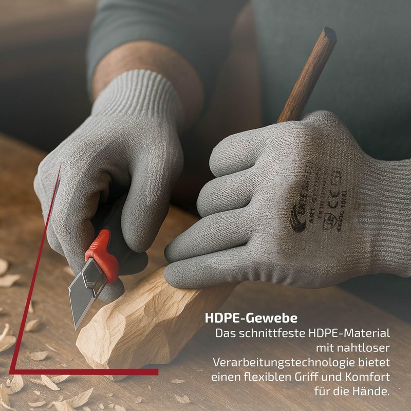 VENTUX GEAR 5 Pairs (XL) || Cut Protection Gloves 4