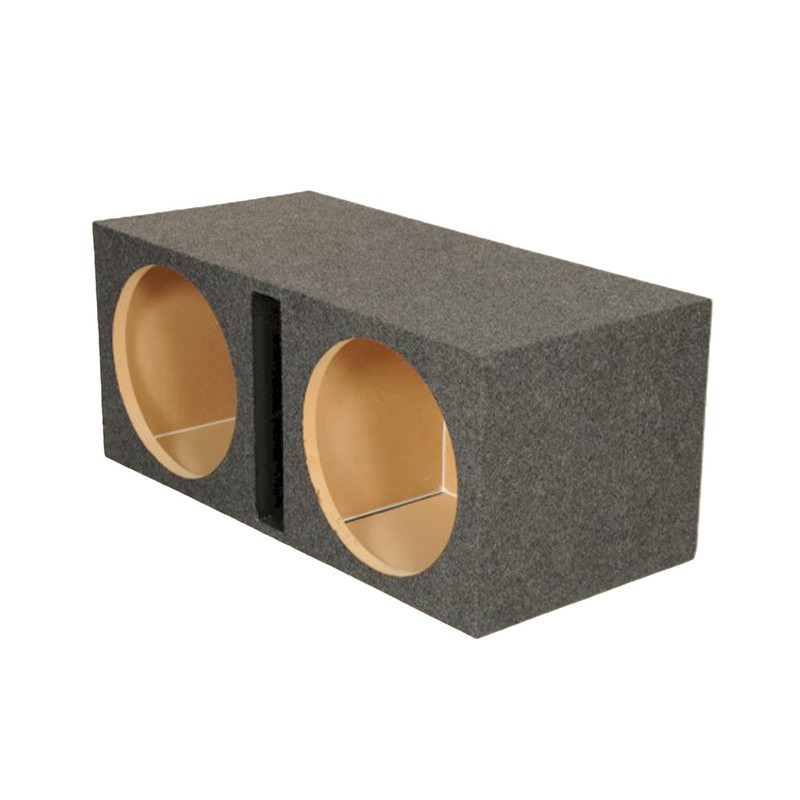 Q Power 2 Hole 15-Inch Vented Heavy Duty Subwoofer Enclosure