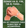 Pulsera energetica para atraer Amor, Energía y Armonía, Ajustable, de