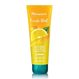 Himalaya Fresh Start Oil Clear Lemon Face Wash, limpiador facial diario para una piel limpia, suave, saludable, hidratada, no seca para todo tipo de p