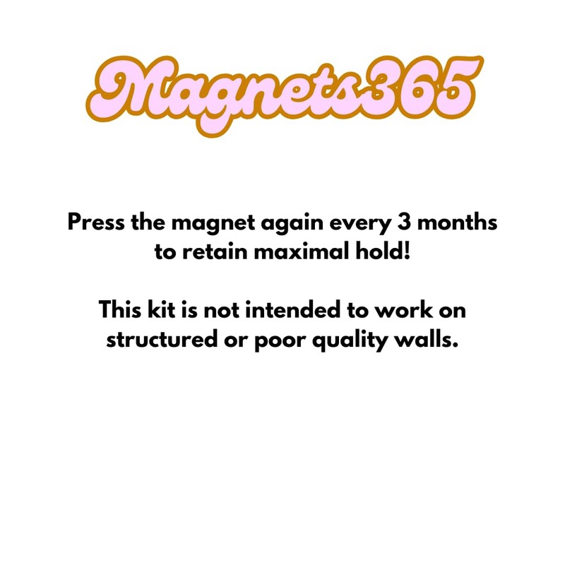 MAGNETS365 Displate Compatible Wall Mounting Kit Bundle (Includes Protective Leaf,
