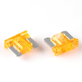 (25Pcs) 5 Amp Low Profile Mini Car Fuses, 5A Automotive Fuse, Blade Fuse for Car/RV/Truck/SUV/Motorcycle/Boat