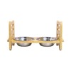 Cat Bowls Elevated Dog Bowls with Stand Adjustable Raised Dog