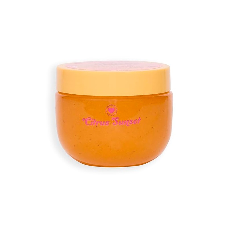 I Heart Revolution Citrus Crush Sugar Scrub, Coconut Oil Infused