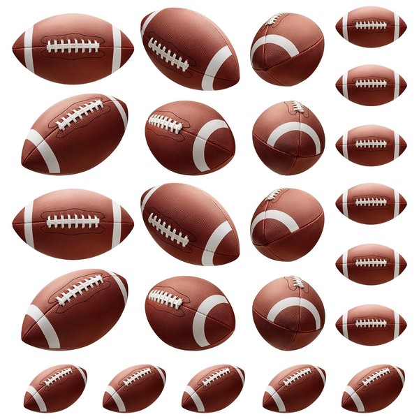 DEIKOKA Removable Rugby Wall Decals Vinyl Football Wall Stickers Peel