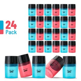 Mr. Pen- Pencil Sharpener for Colored Pencils, 24 Pack, 2 Hole, Pencil Sharpeners Manual, Handheld Pencil Sharpener, Pencil Sharpeners Handheld, Crayon Sharpener, Colored Pencil Sharpener