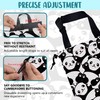 KXWQTRDD Car Garbage Bag Cute Black Panda Drawstring Car Trash