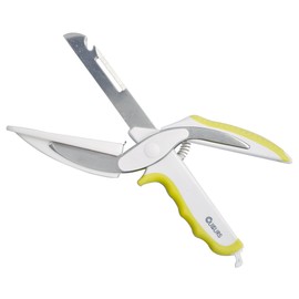 Coco Scissors Lite Green 1 Piece Scissors and Cutting Board