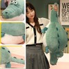 Cuddly Chubby Crocodile Plush Toy, Soft Crocodile Plush Cushion for