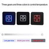 Clothing Electric Heating Pads Winter Camping Adjustable 3 Level Carbon