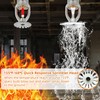 5pc Fire Sprinkler Head & Wrench, Pendent Type 155℉ (68°C)