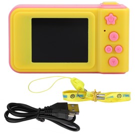 Mini Children Kid USB Digital Sports DSLR Video Camera Toy with Memory Card SlotPink