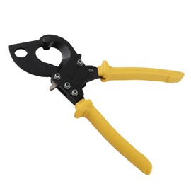Cortador de Cables de Trinquete, Tijeras de Acero con Alto Contenido de Carbono, Herramienta de Corte con de Plástico para PC, LK-240 para Alambre de 
