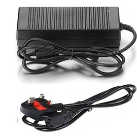 BW 12V 10A 120W DC Power Supply with a 8 Way CCTV Power Splitter Cable for CCTV Cameras,LED Srip Light and LCD Monitors