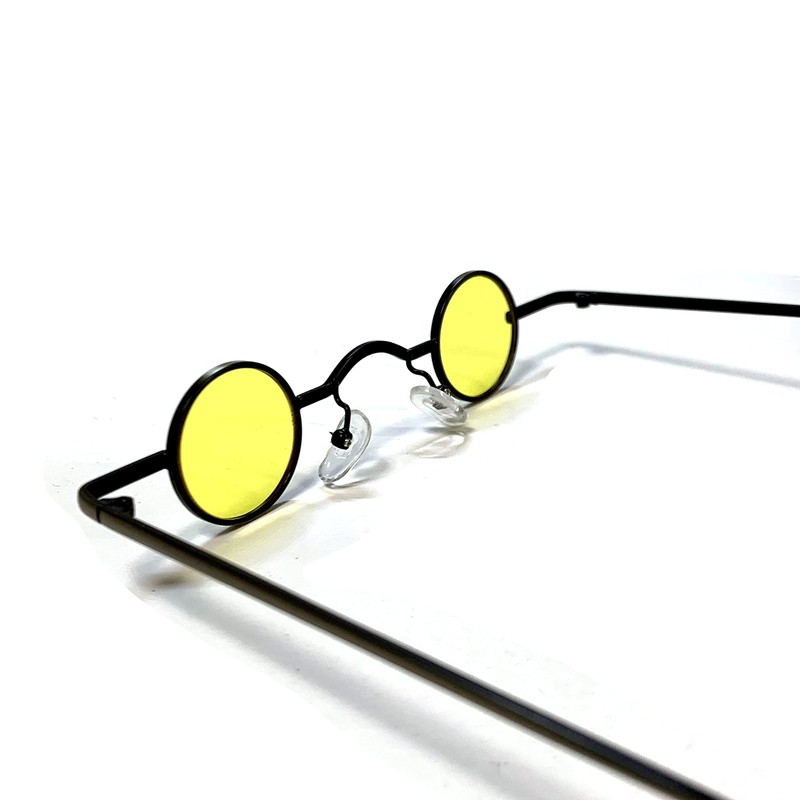 meSmart Mount Fuji Glasses Brand Steampunk Sunglasses Retro Cosplay Small