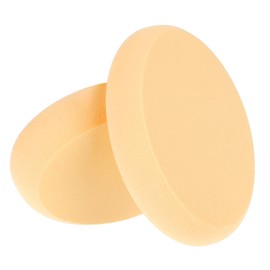 2 Pcs Oval Cushion Puff, Make-Up Egg Air Cushion Puff with Travel Case, Cosmetic Sponge Foam Pad, Sponges Makeup for All Skin Types Wet and Dry Dual Use