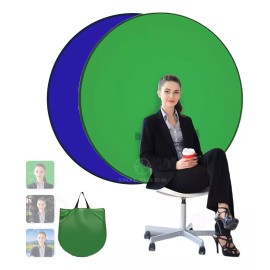 Dolores Fondo Pantalla Verde Azul Doble Cara Chromakey Efectos 1.1m