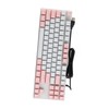 Mechanical Keyboard 87 Keys Blue Switch Ergonomic Multicolor Backlight Design