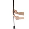 Medline Offset Handle Canes with Comfortable Foam Grip, Black, Lightweight