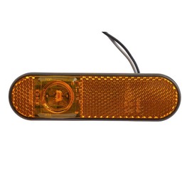 HELLA 2PS 329 060-091 Side Marker Light - LED - 24V - mounting - Lens Colour: Yellow - left/right