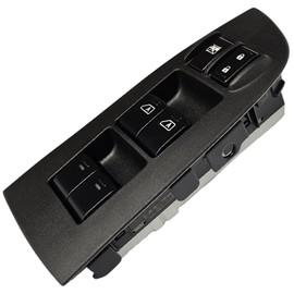 SWITCHDOCTOR Window Master Switch & Bezel Set for 2009-2014 Nissan Maxima (S, SV)