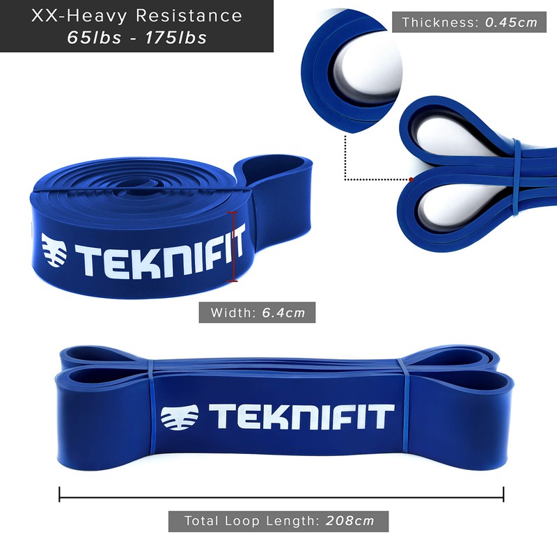 Teknifit Resistance Band - Single Pull Up Power Band -