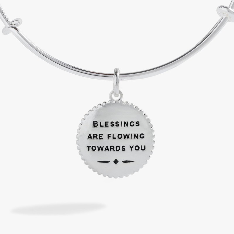 Alex and Ani Sand Dollar Charm Bangle