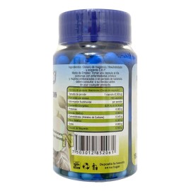 Cloruro de Magnesio 100 Capsulas de 500 mg Maxicloruro Maxiproductos                                                                                  