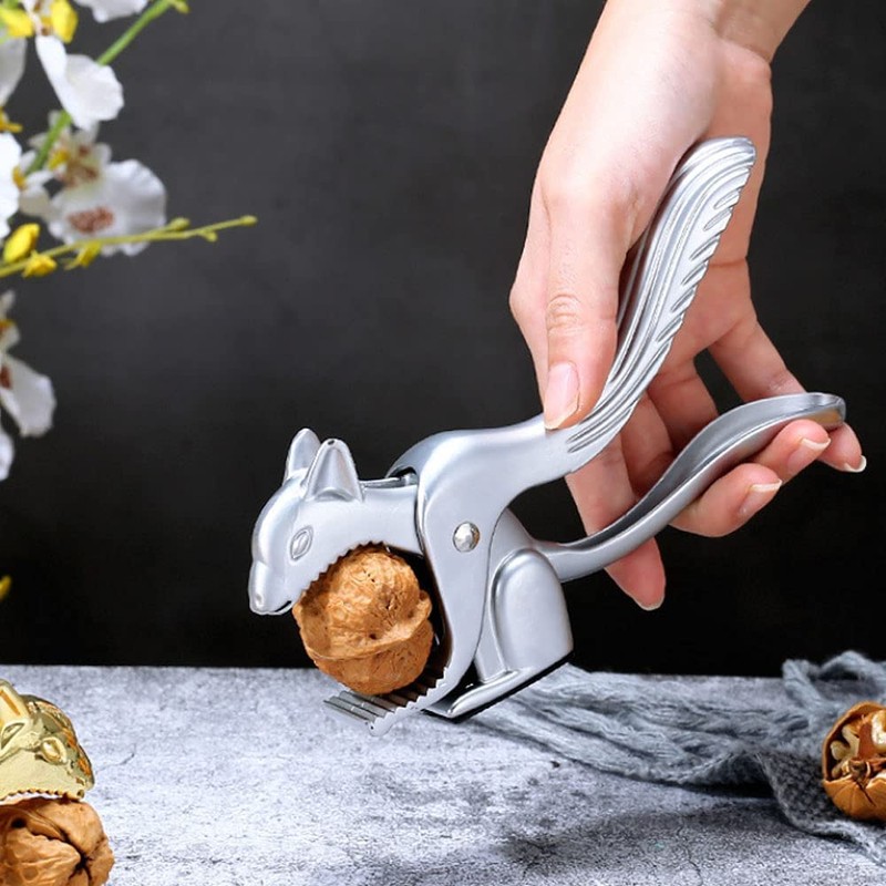 Stainless Steel Nutcracker, Multifunctional Nutcracker, Walnut Tongs, Nut Opener, Nut