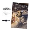 TEHAUX 2 Pieces Adjustable Spokeshave with Flat Base Metal Trimming