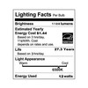 Radar Motion Sensor Light Bulb 12W (100-Watt Equivalent) E26/E27 6500K